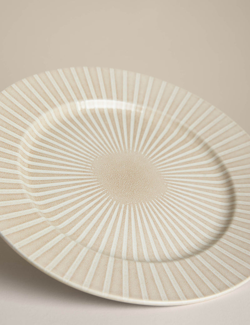 Reactive Stripe Dinner Plate