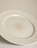Reactive Stripe Dinner Plate