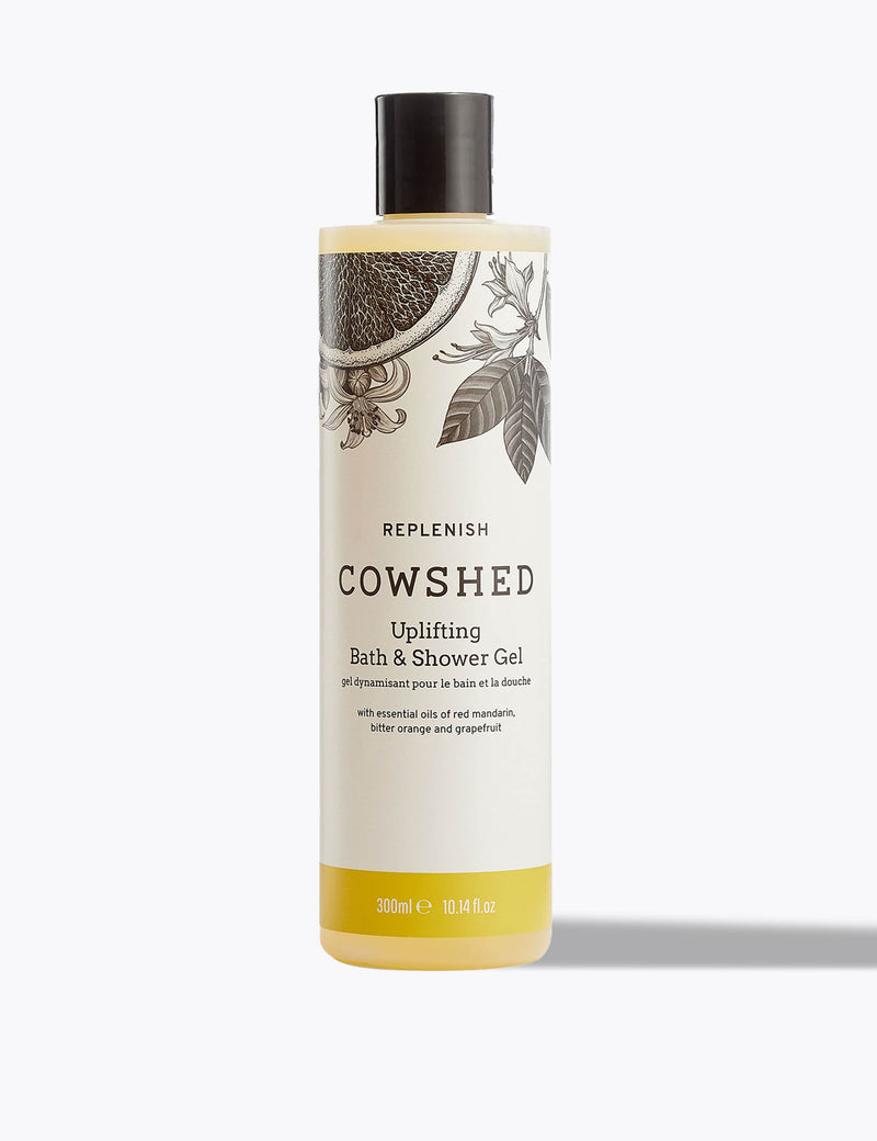 Cowshed Replenish Bath & Shower Gel 300ml, imported from the UK