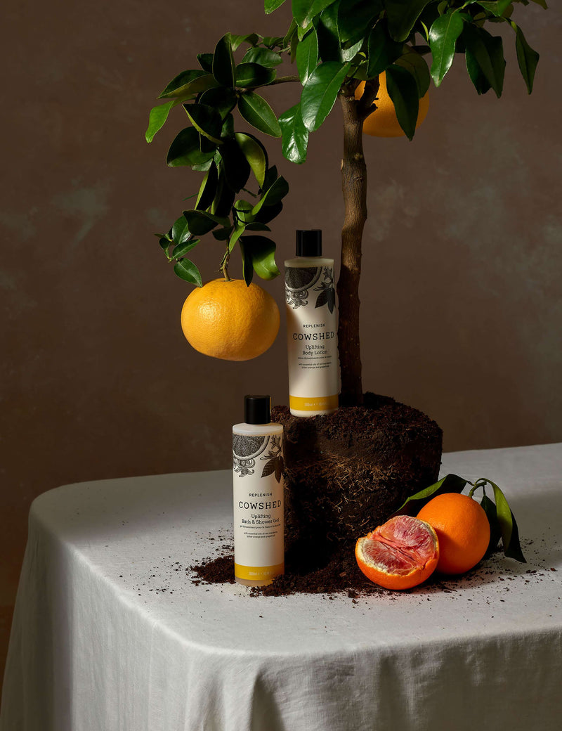 Cowshed Replenish Bath & Shower Gel 300ml, imported from the UK