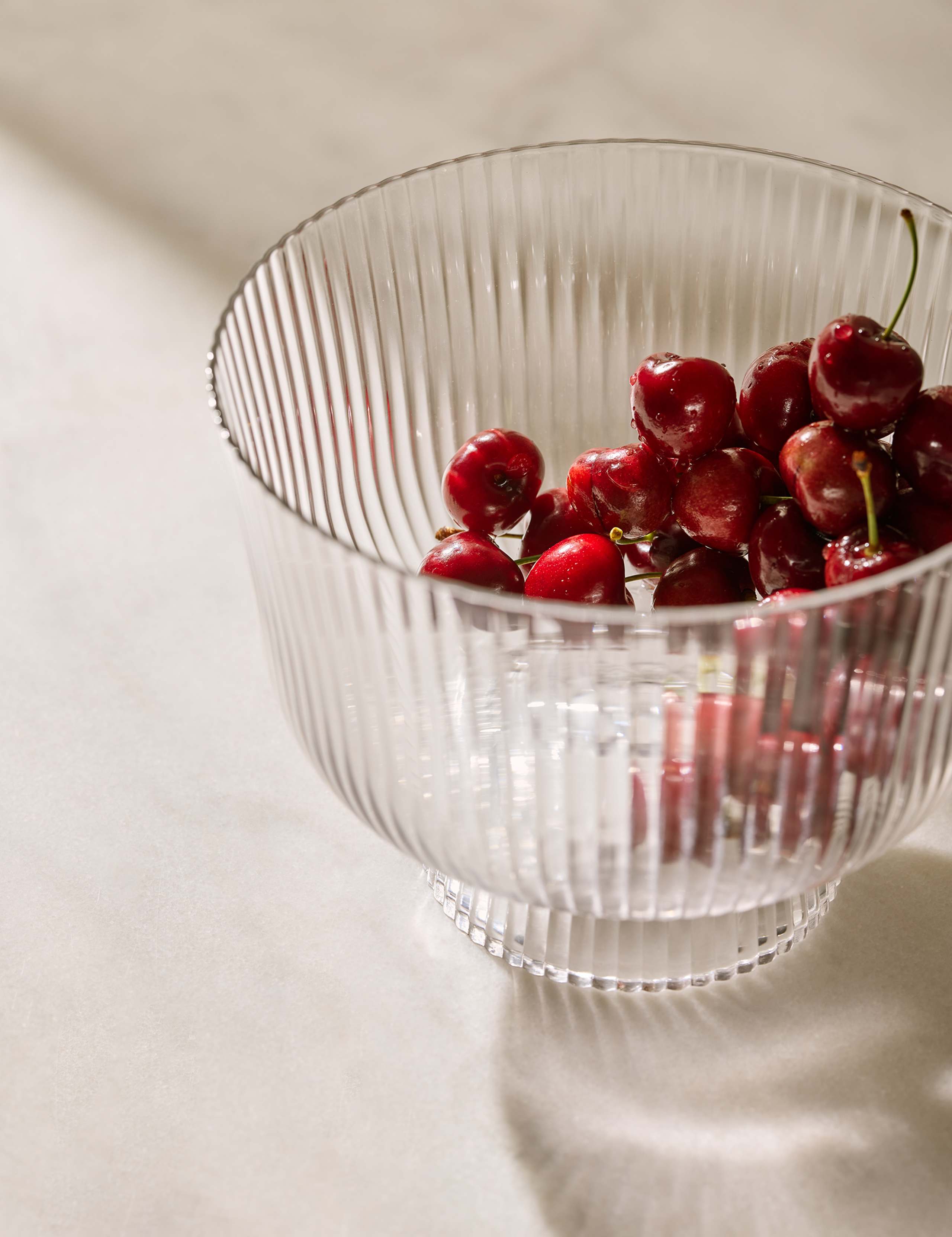 Ribbed Trifle Bowl