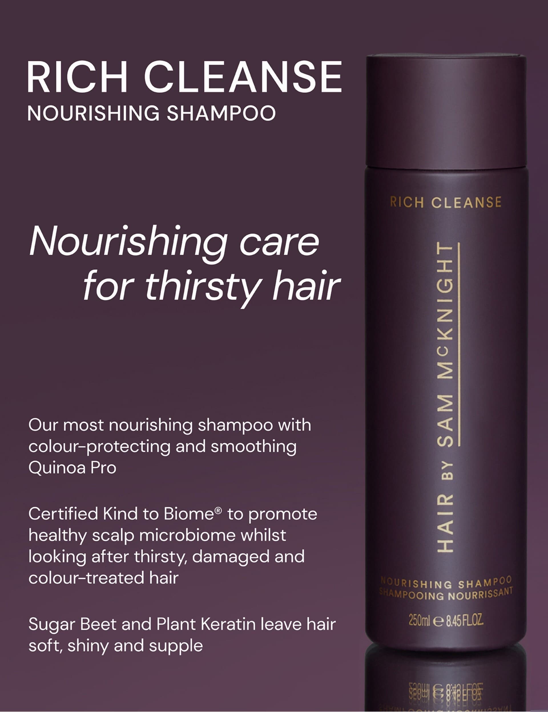 Sam McKnight colour protecting shampoo 250ml, imported from the UK