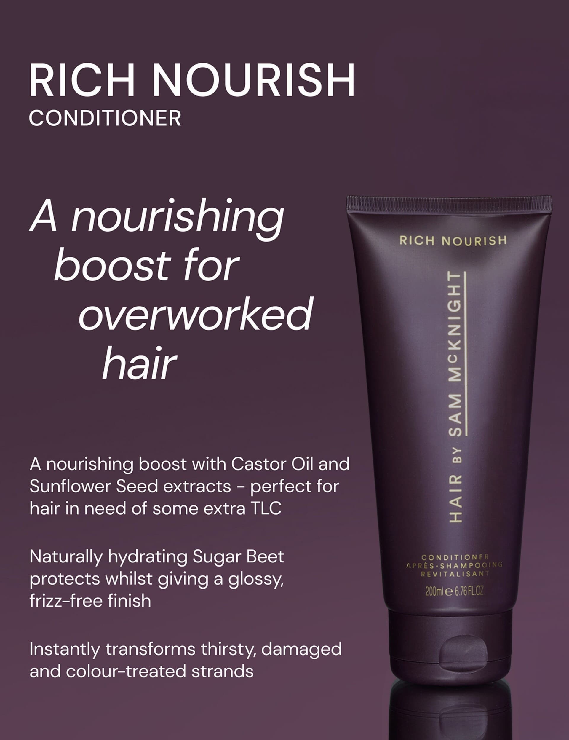 Hair by Sam McKnight conditioner 200ml, imported from the UK