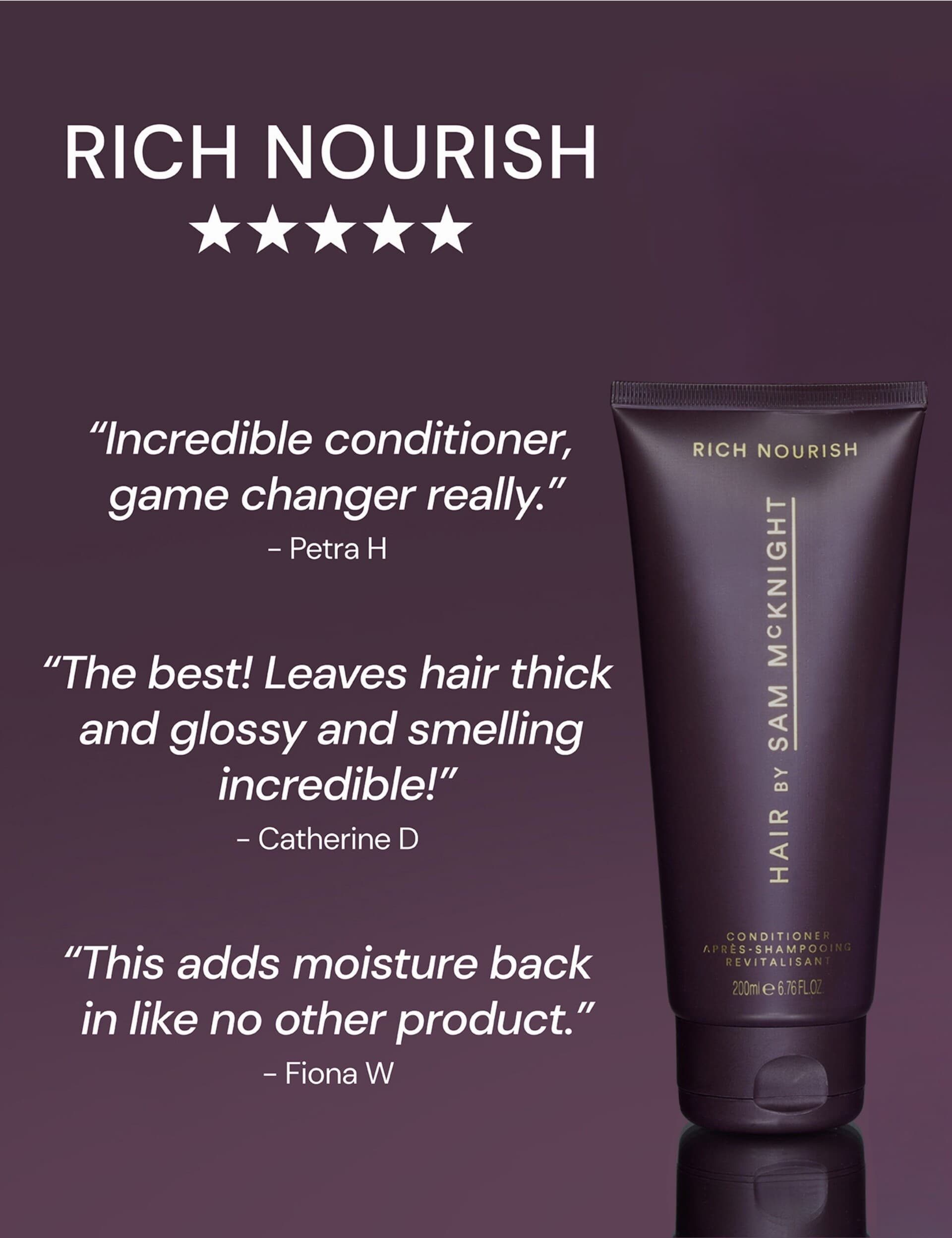 Hair by Sam McKnight conditioner 200ml, imported from the UK