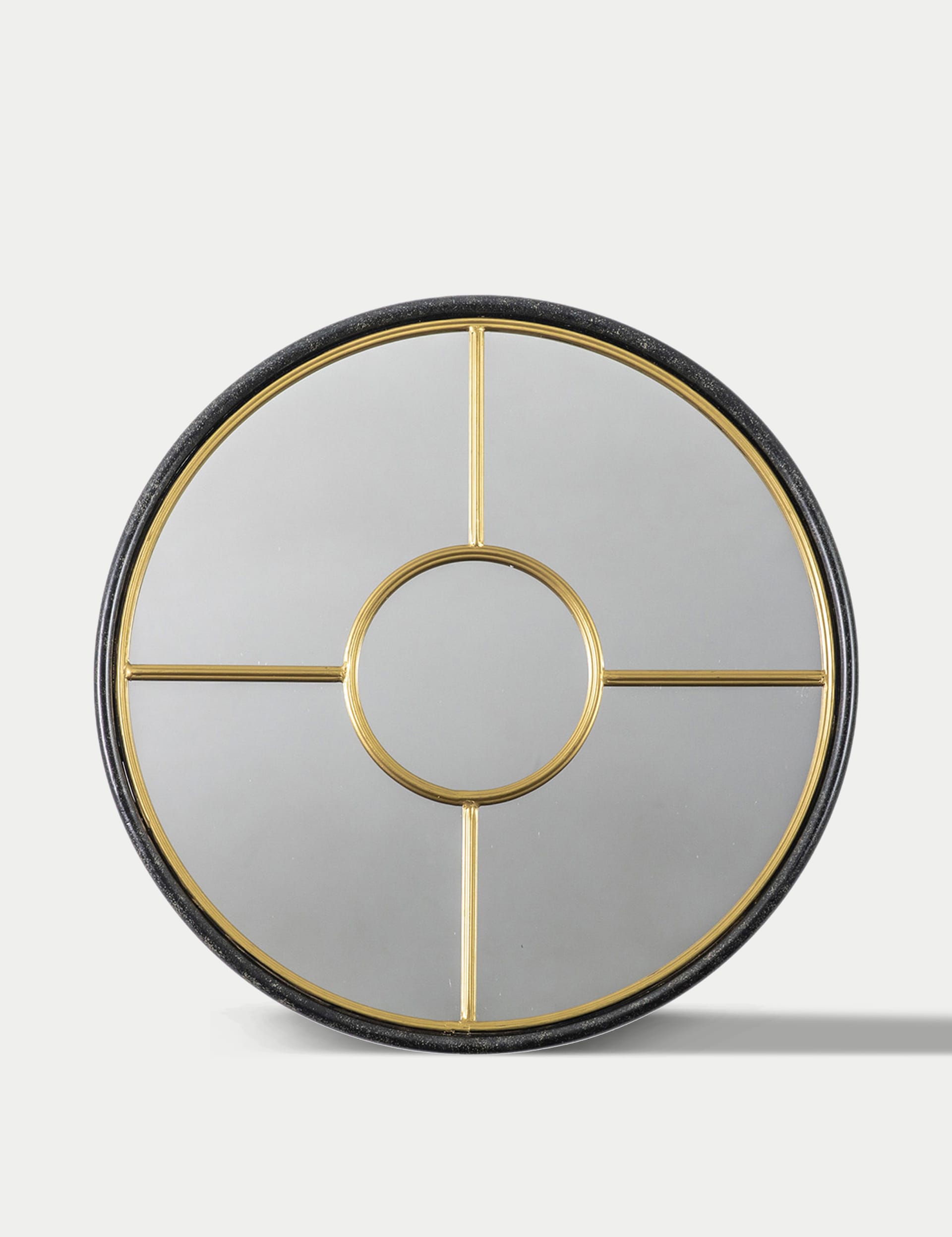 Rocca round hanging wall mirror 60cm, imported from the UK