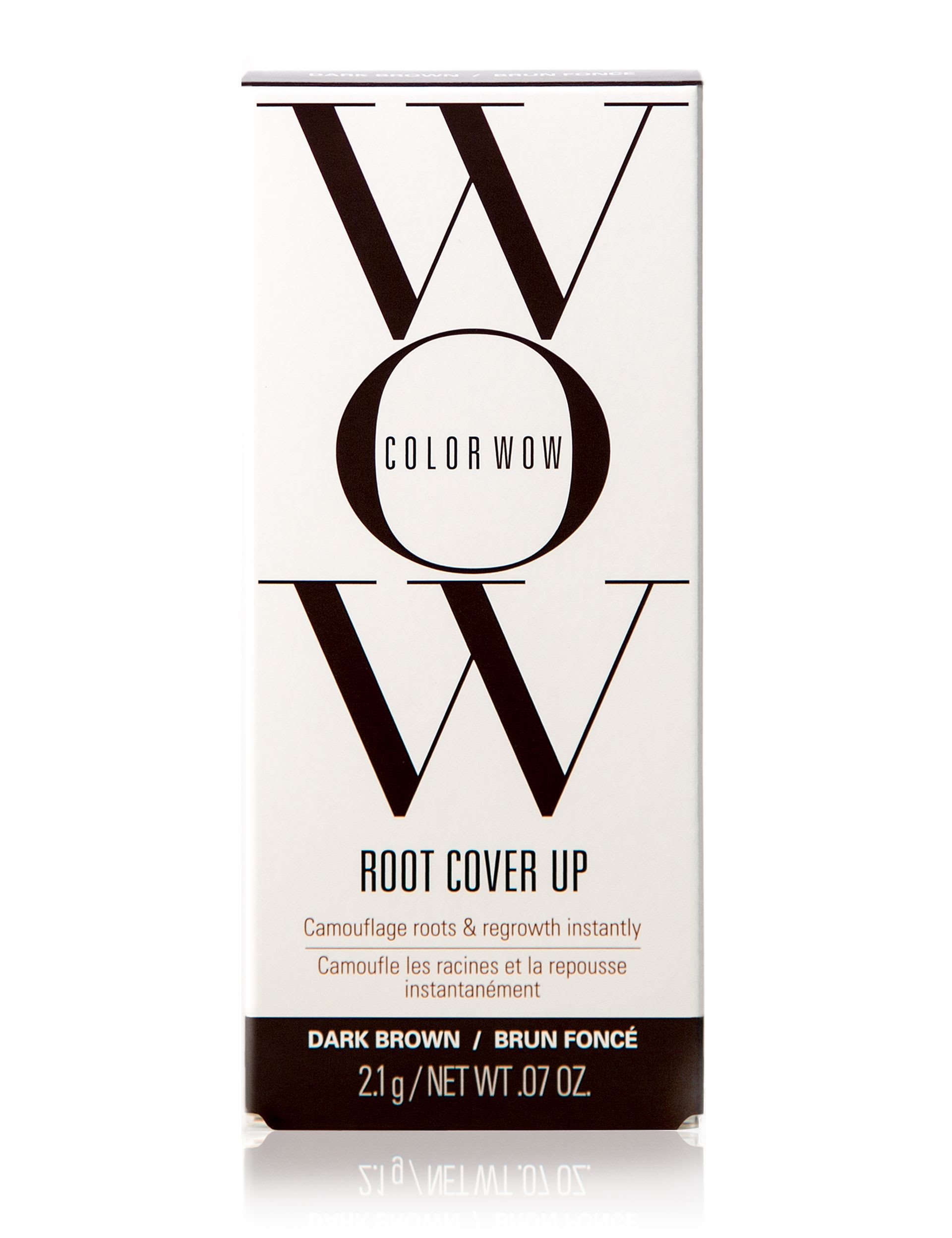 Color Wow root cover up dark brown 2.1g, imported from the UK
