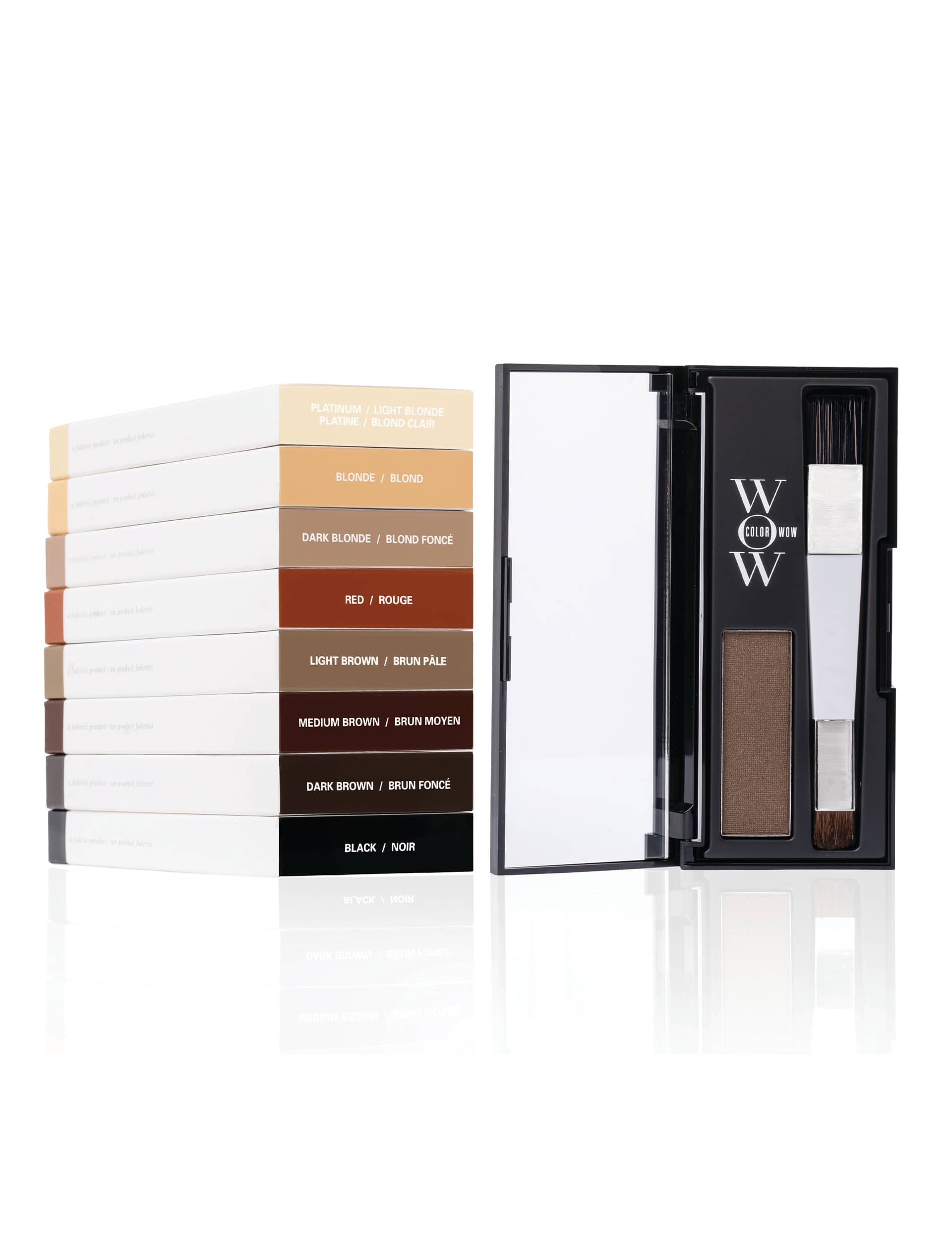 Color Wow root cover up dark brown 2.1g, imported from the UK
