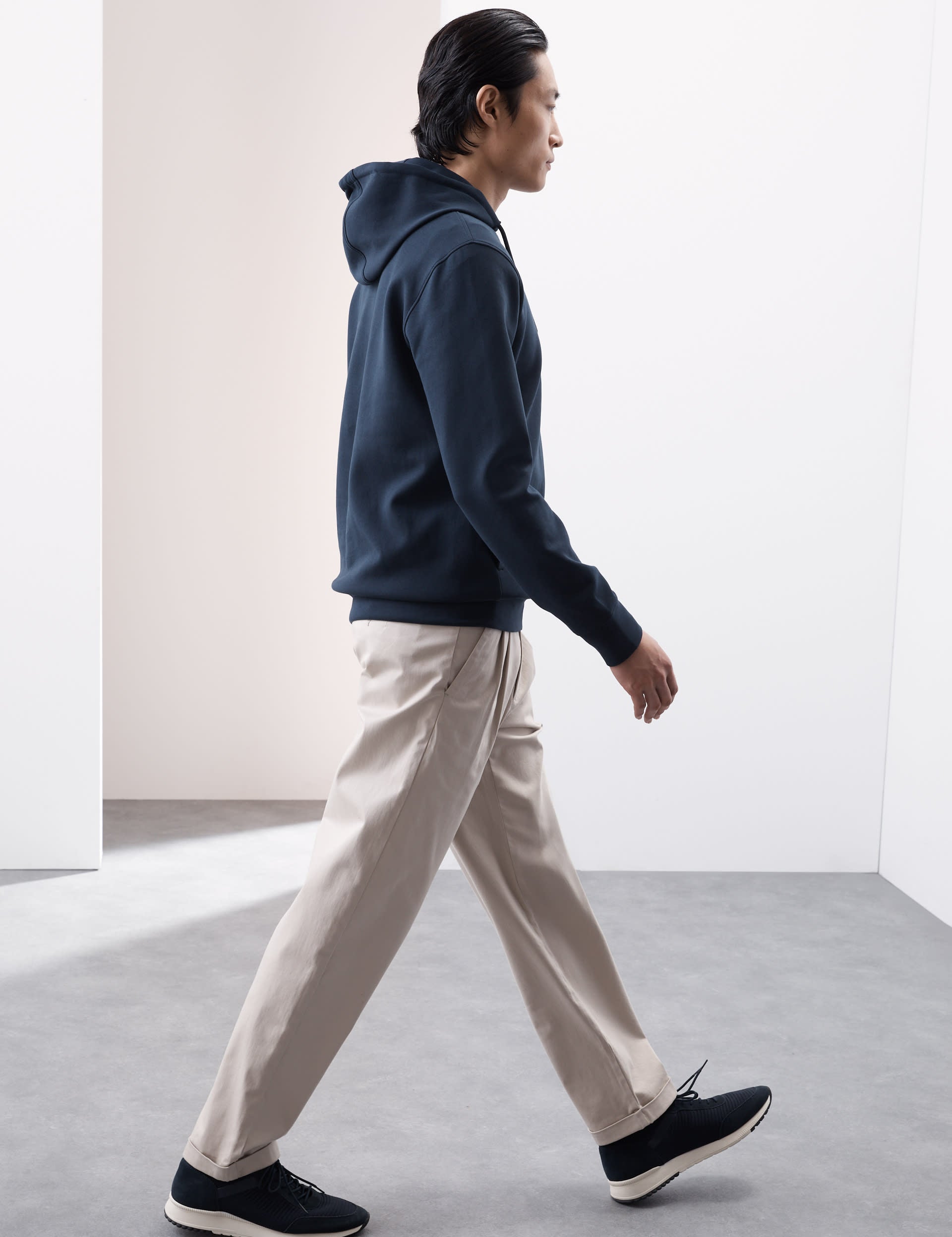 Autograph Cotton Rich Hoodie Regular Fit - British product