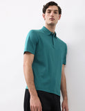 Pure Supima cotton polo shirt regular fit, imported from the UK