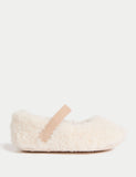 Baby Borg Ballet Pram Shoes 0-18 Months - British product