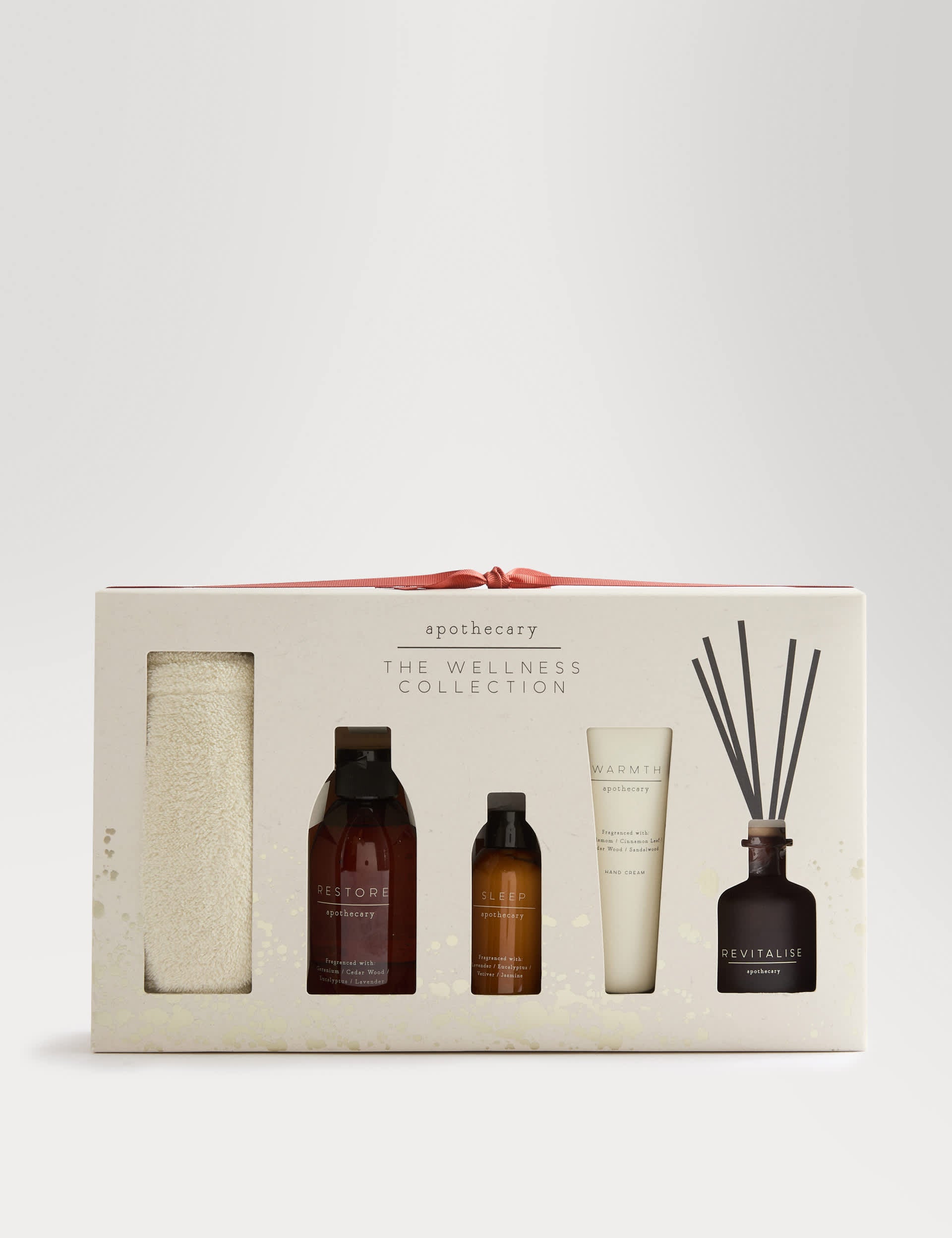 Wellness Collection bath and body gift set with diffuser (British brand)