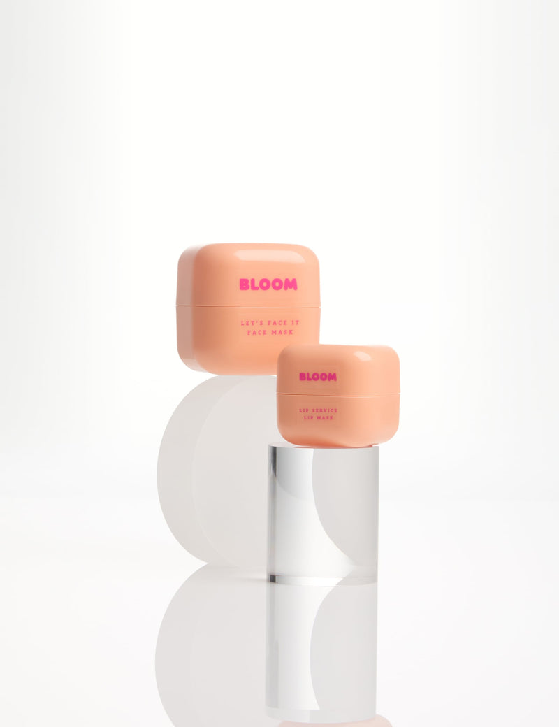 Bloom Lip & Face Mask Set 50ml & 20g, UK version