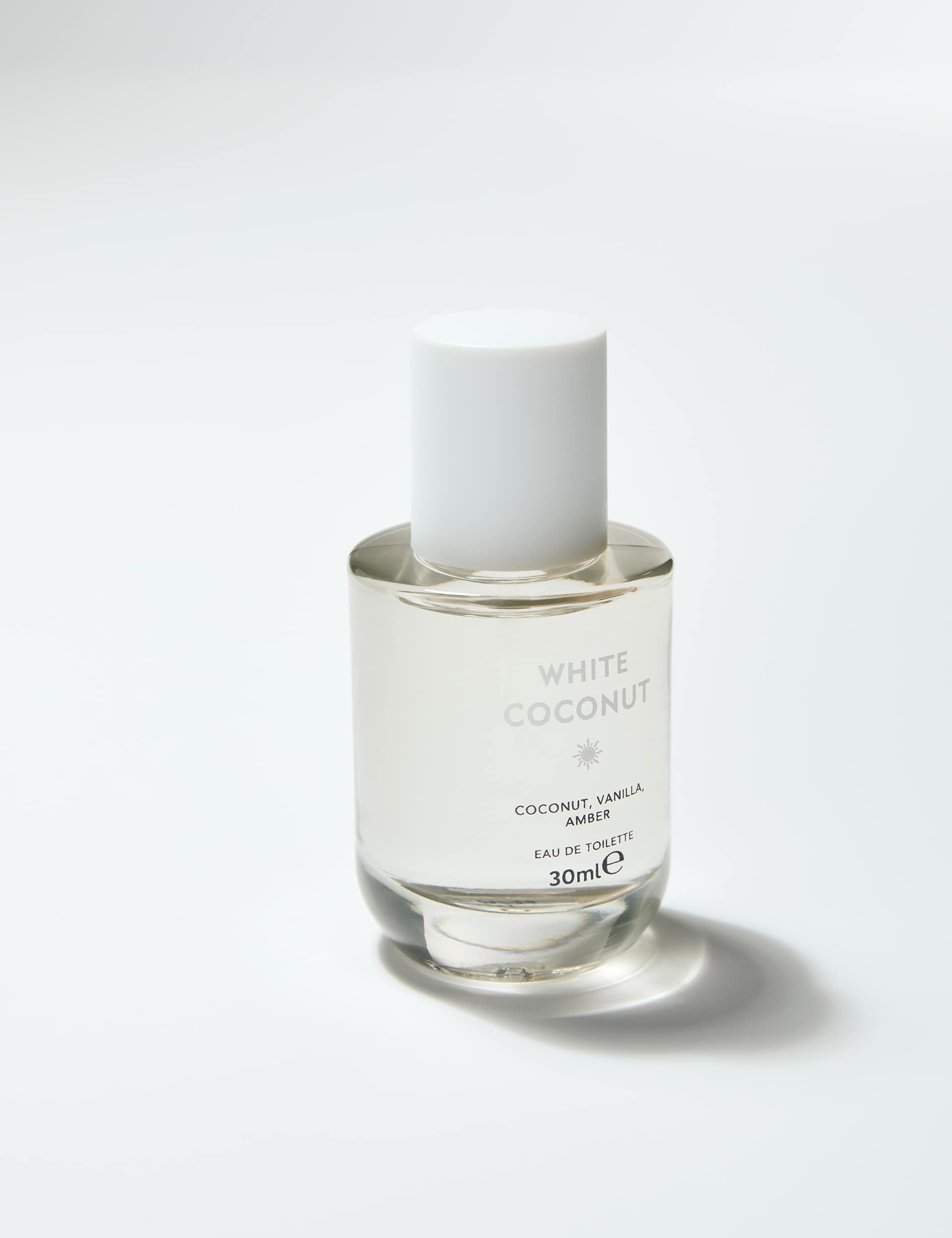 White Coconut eau de toilette 30ml, imported from the UK