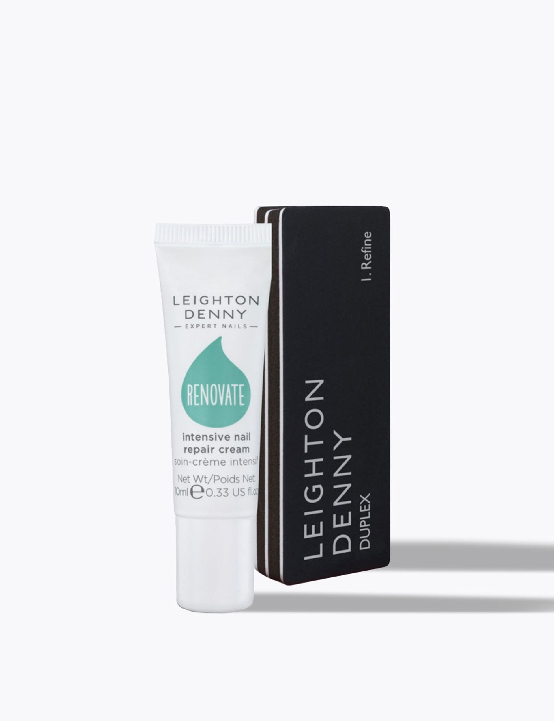 Leighton Denny nail repair cream and duplex buffer 10ml, imported from the UK