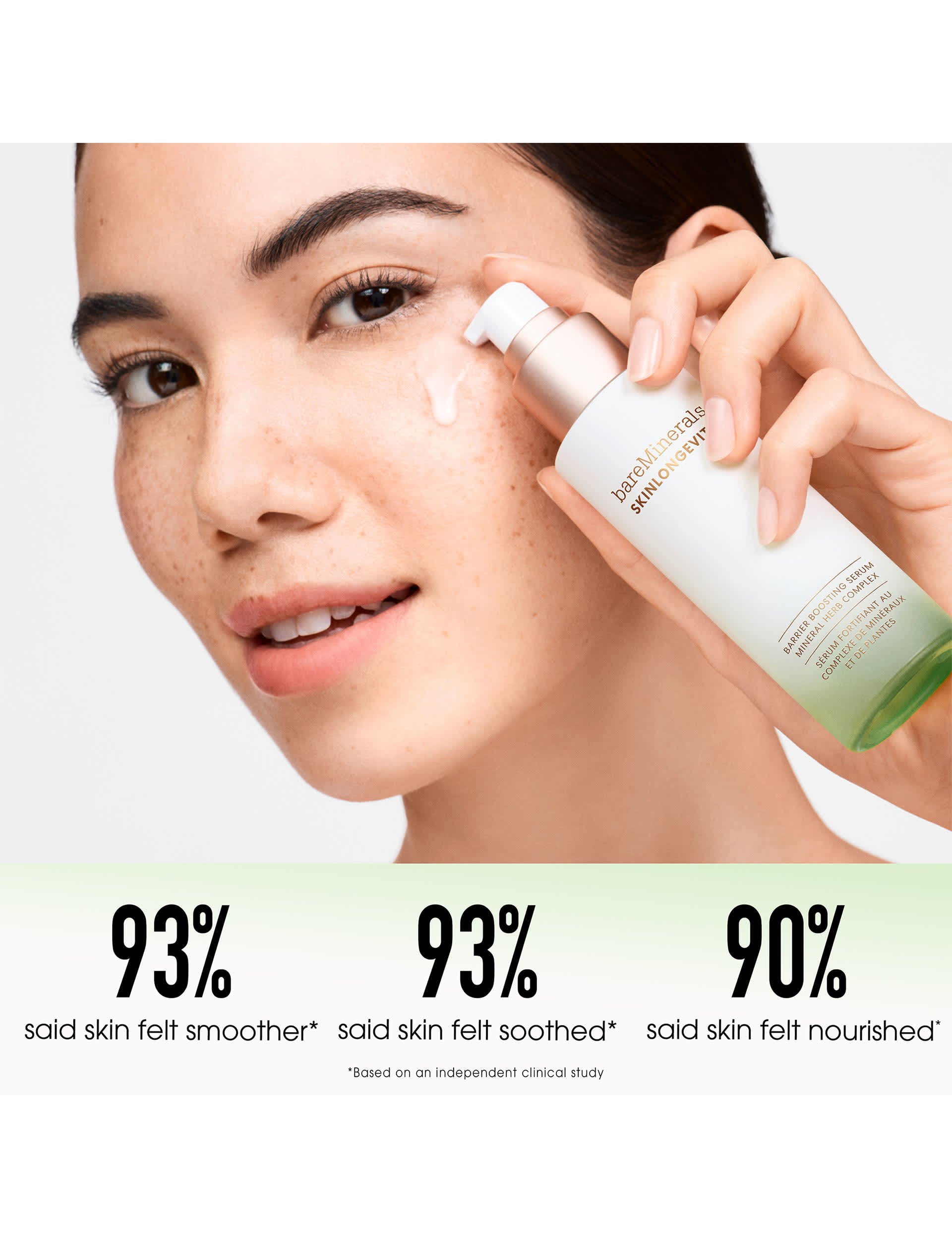 bareMinerals SKINLONGEVITY Barrier Boosting Serum 30ml (British brand)