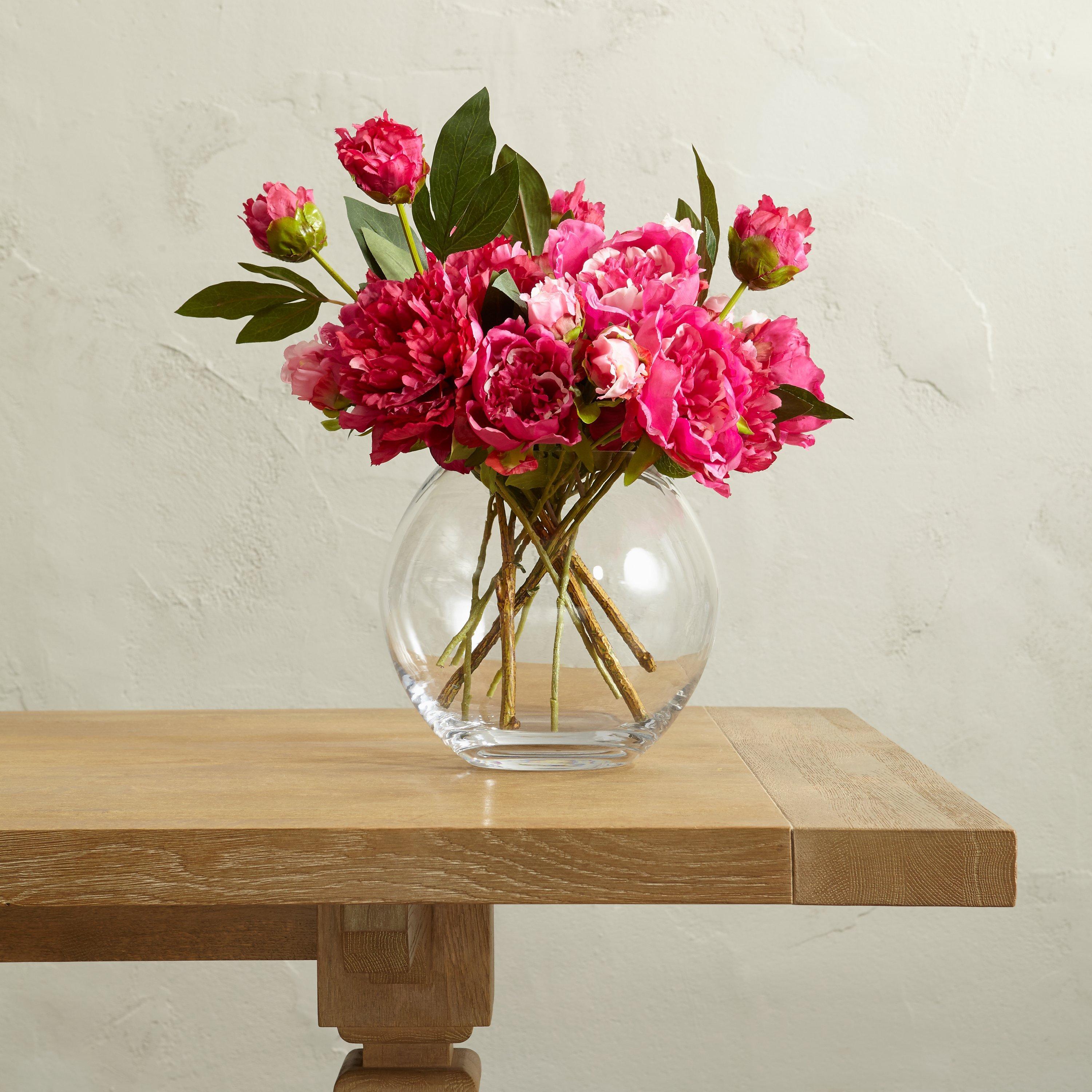 LSA International Globe Vase Clear H22cm, UK version