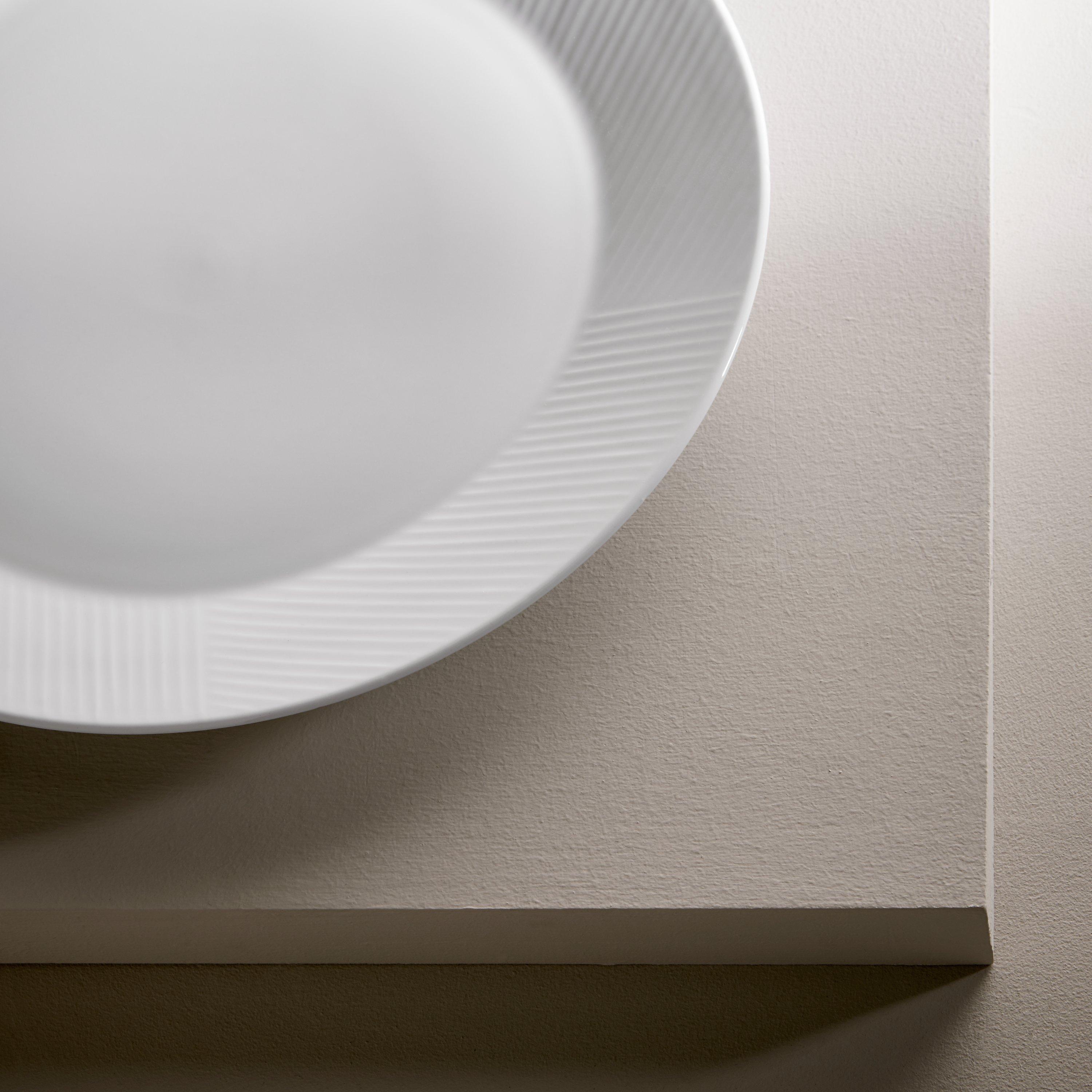 John Lewis porcelain coupe dinner plate 28cm, UK version