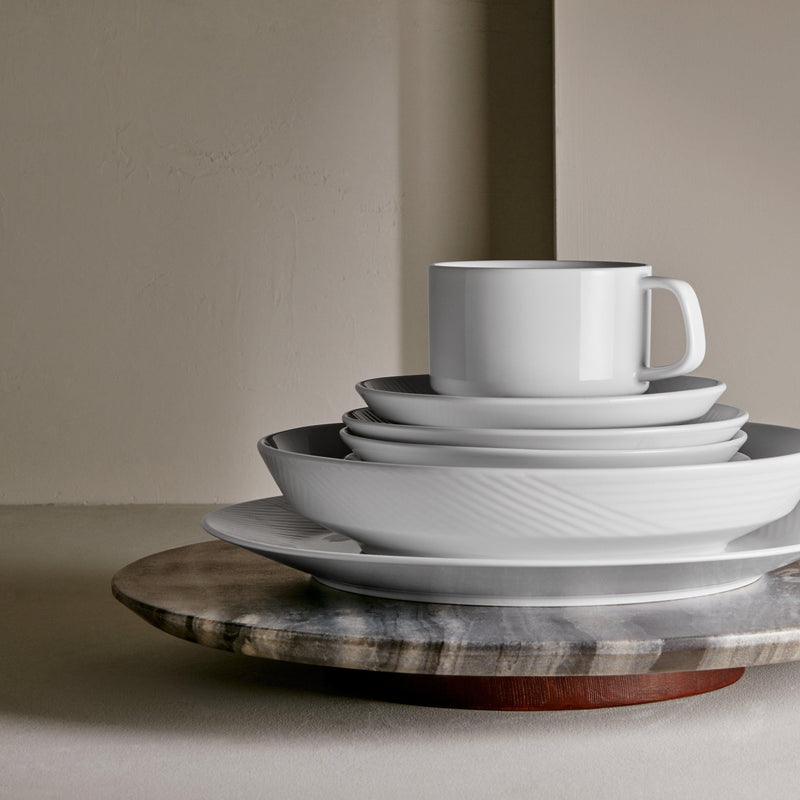 John Lewis Design Project porcelain coupe side plate 23cm - British product
