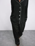 Autograph Satin Revere Pyjama Set (British brand)