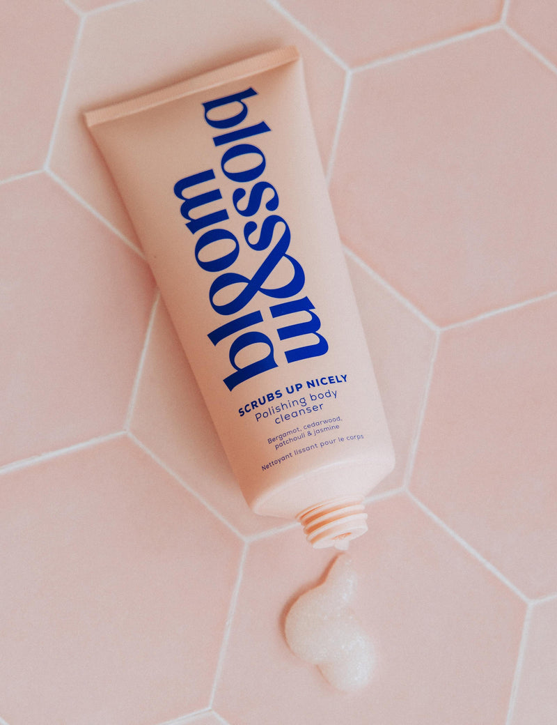 Bloom and Blossom Scrubs Up Nicely polishing body cleanser 200ml (British brand)