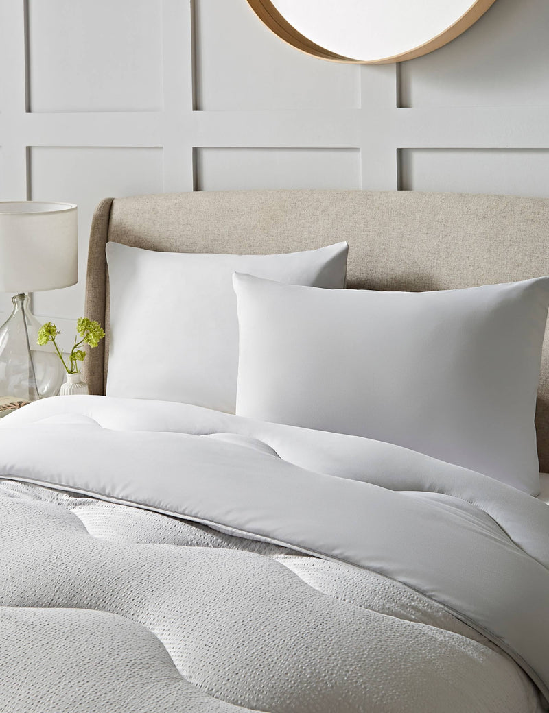 Night Lark seersucker 4.5 tog coverless duvet set (British brand)