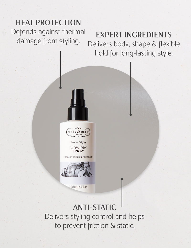 Percy & Reed blow dry spray 150ml (British brand)