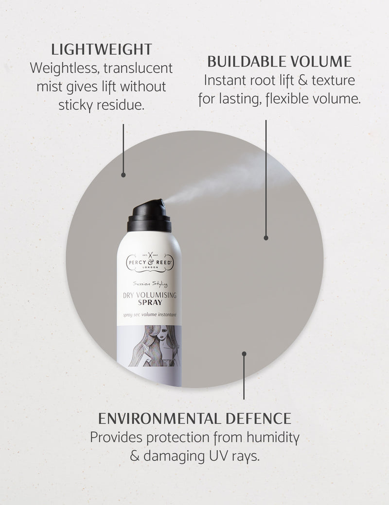 Percy & Reed dry volumising spray 200ml (British brand)