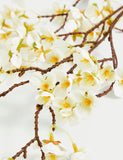 Set of 2 artificial cherry blossom stems 100 cm long (British brand)