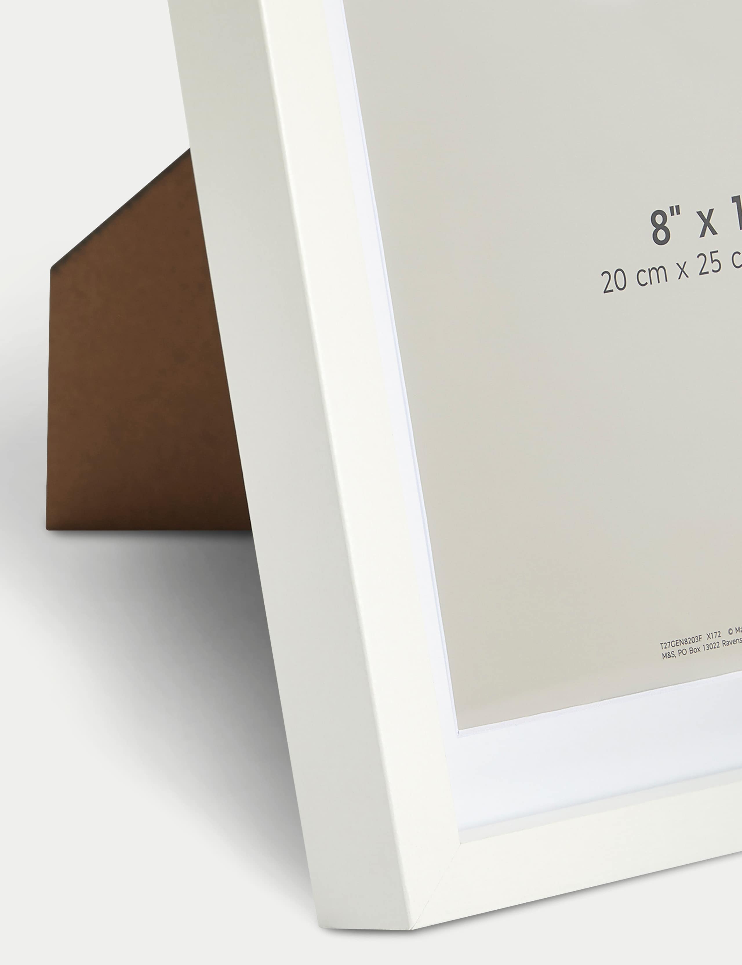 Set of two 8x10 inch wood-effect photo frames (British brand)
