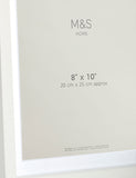 Set of two 8x10 inch wood-effect photo frames (British brand)