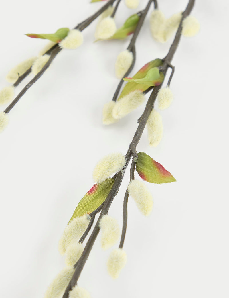 Set of three artificial willow single stems, 91.4 cm tall (British brand)