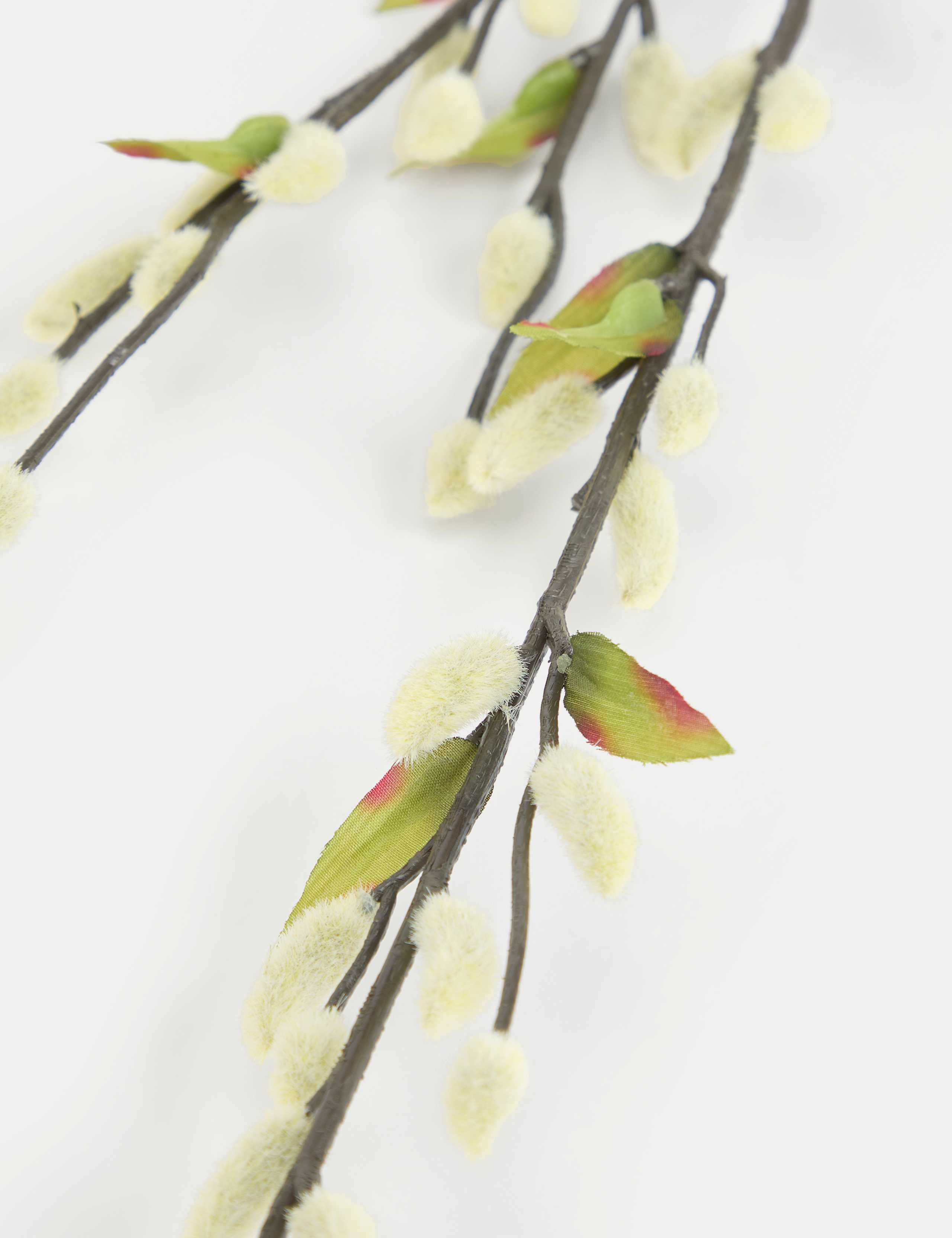 Set of three artificial willow single stems, 91.4 cm tall (British brand)