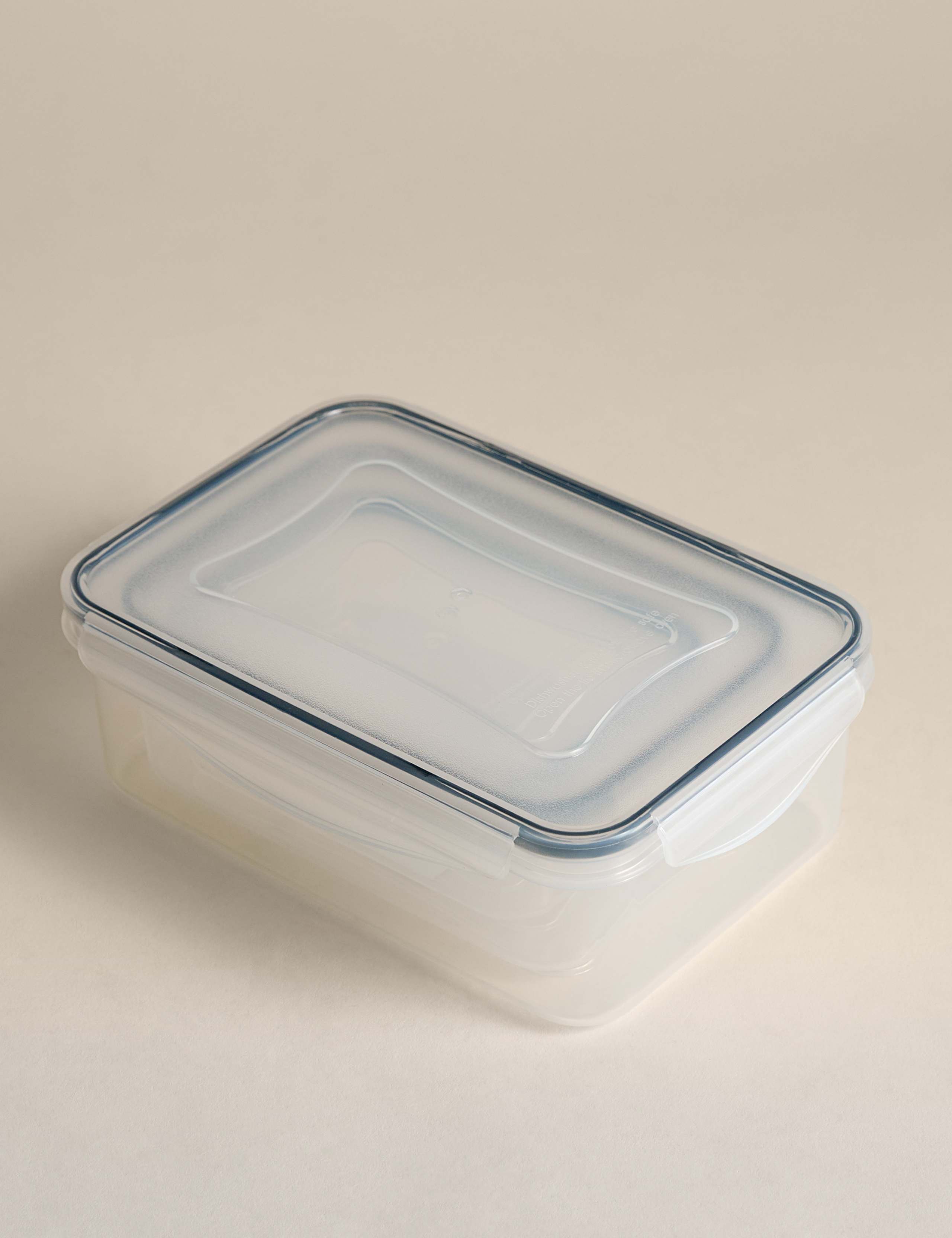 Set of 3 airtight food storage containers (British brand)