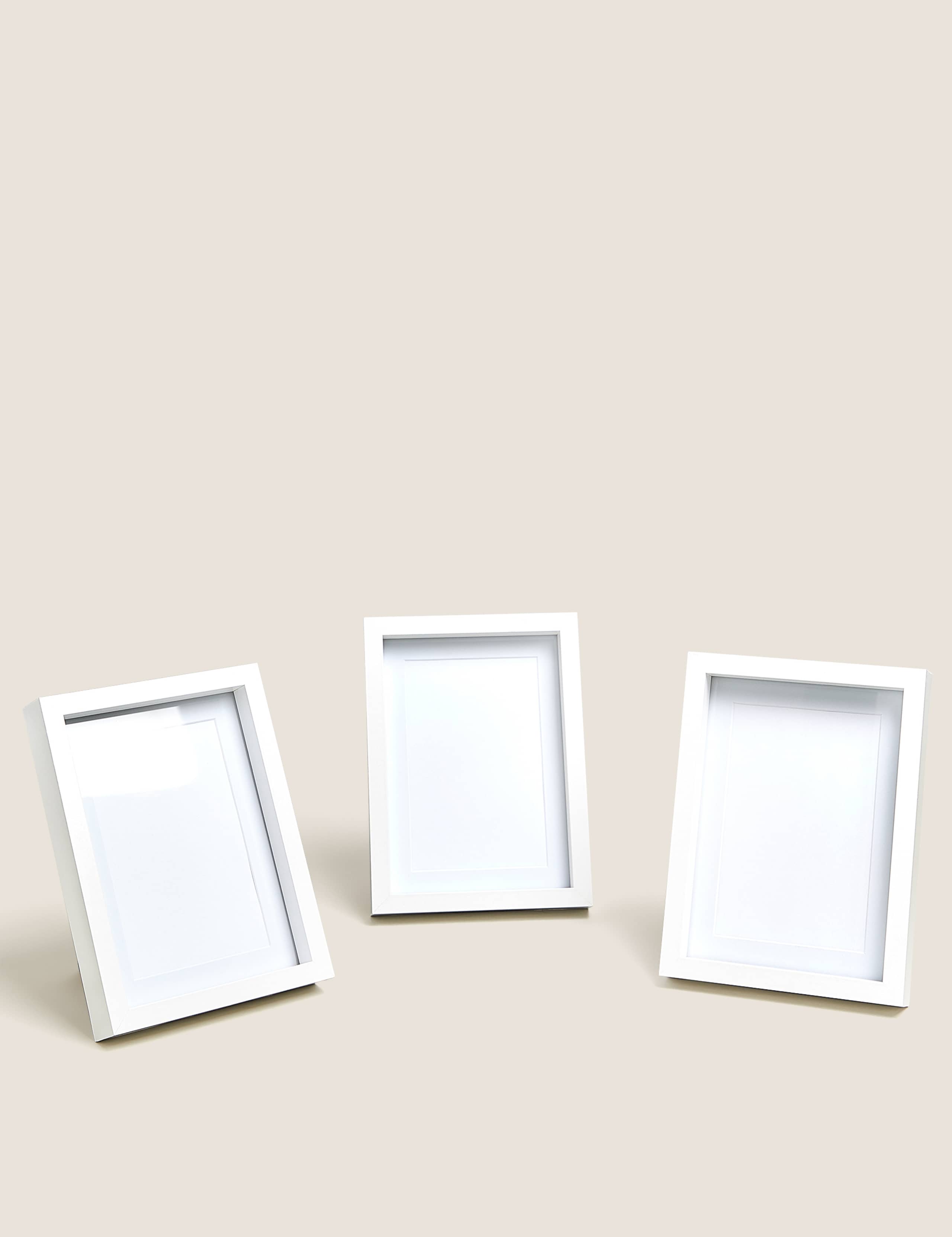 Wood effect photo frames 4x6 inch (British brand)
