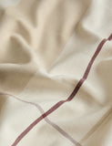 Set of 4 cotton rich checked napkins (British brand)