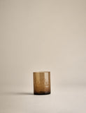 Set of 4 hammered glass tumblers (British brand)