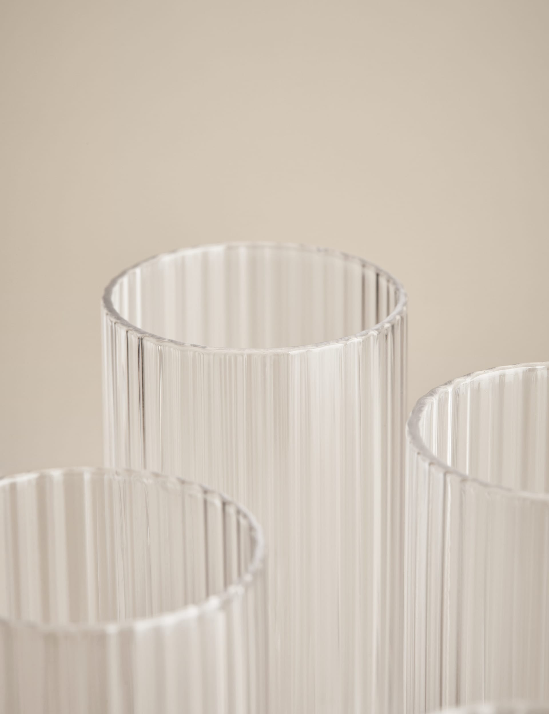 Set of 4 Handmade Celine Champagne Flutes