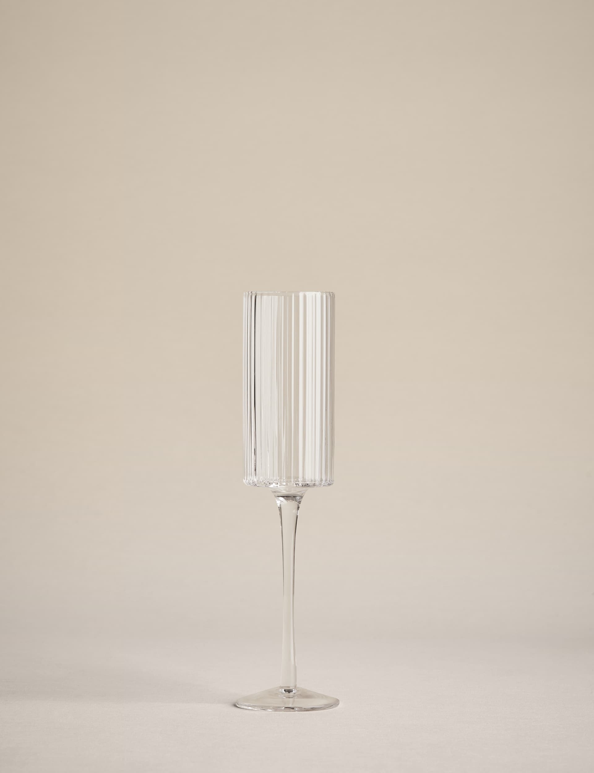 Set of 4 Handmade Celine Champagne Flutes