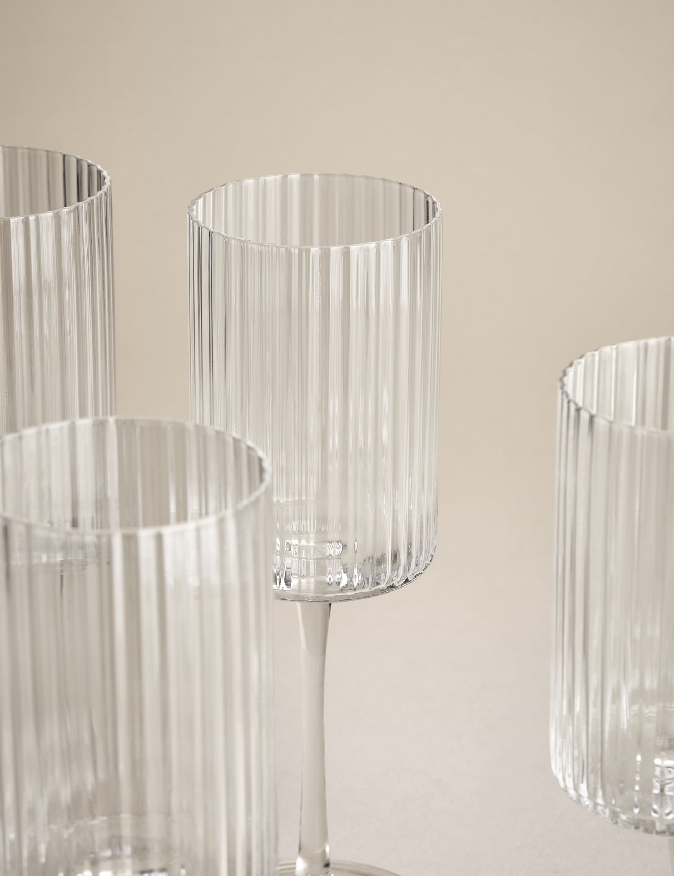 Set of 4 Handmade Celine Wine Glasses