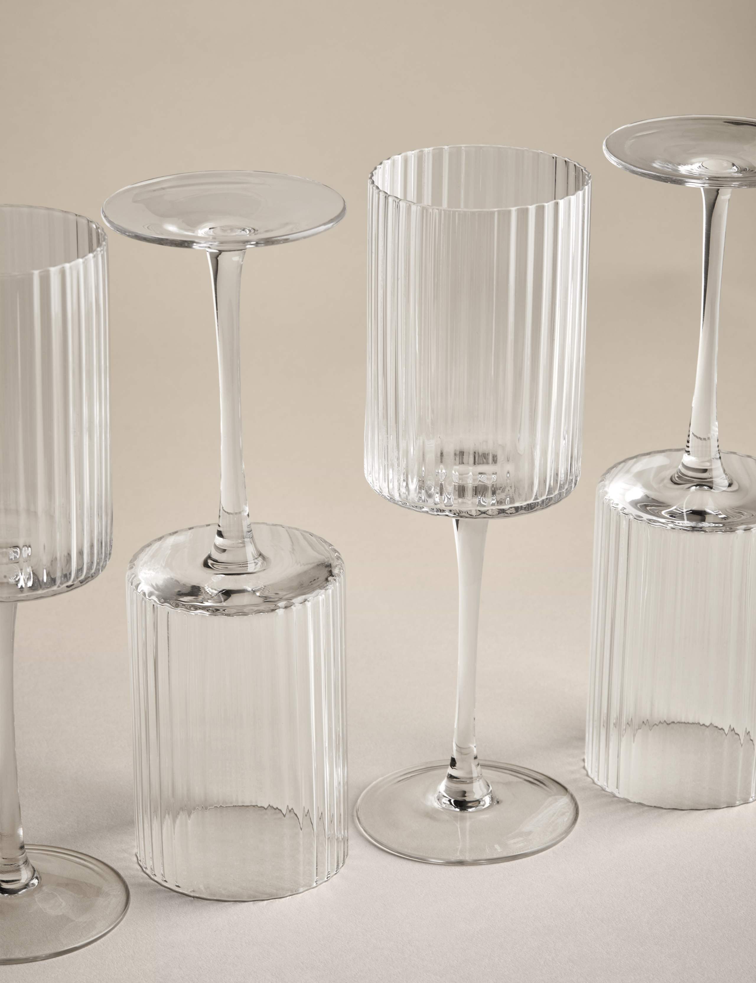 Set of 4 Handmade Celine Wine Glasses