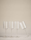 Set of 4 Handmade Celine Wine Glasses