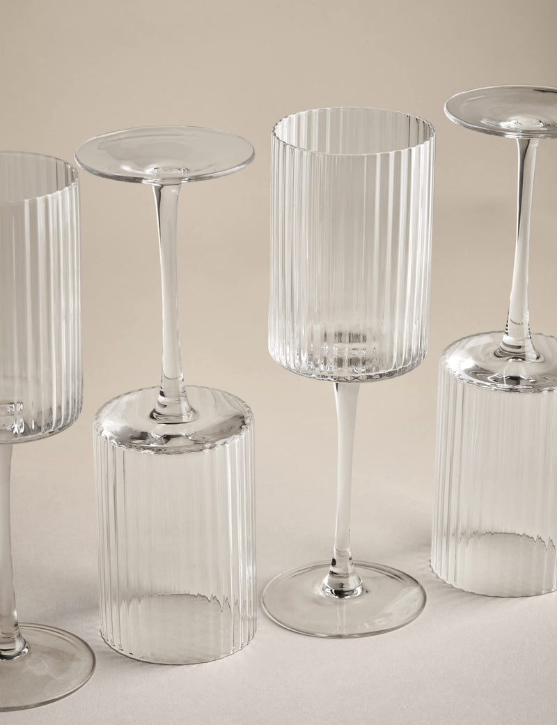 Set of 4 Handmade Celine Wine Glasses
