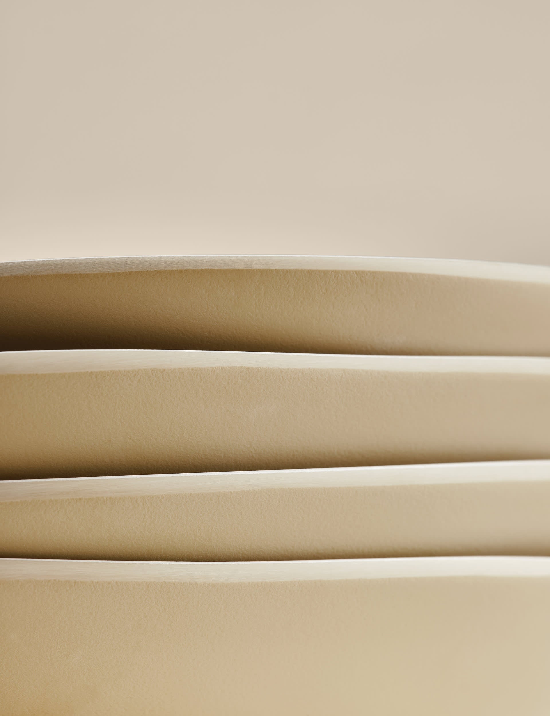 Linen Reactive picnic pasta bowls set of 4 (British brand)