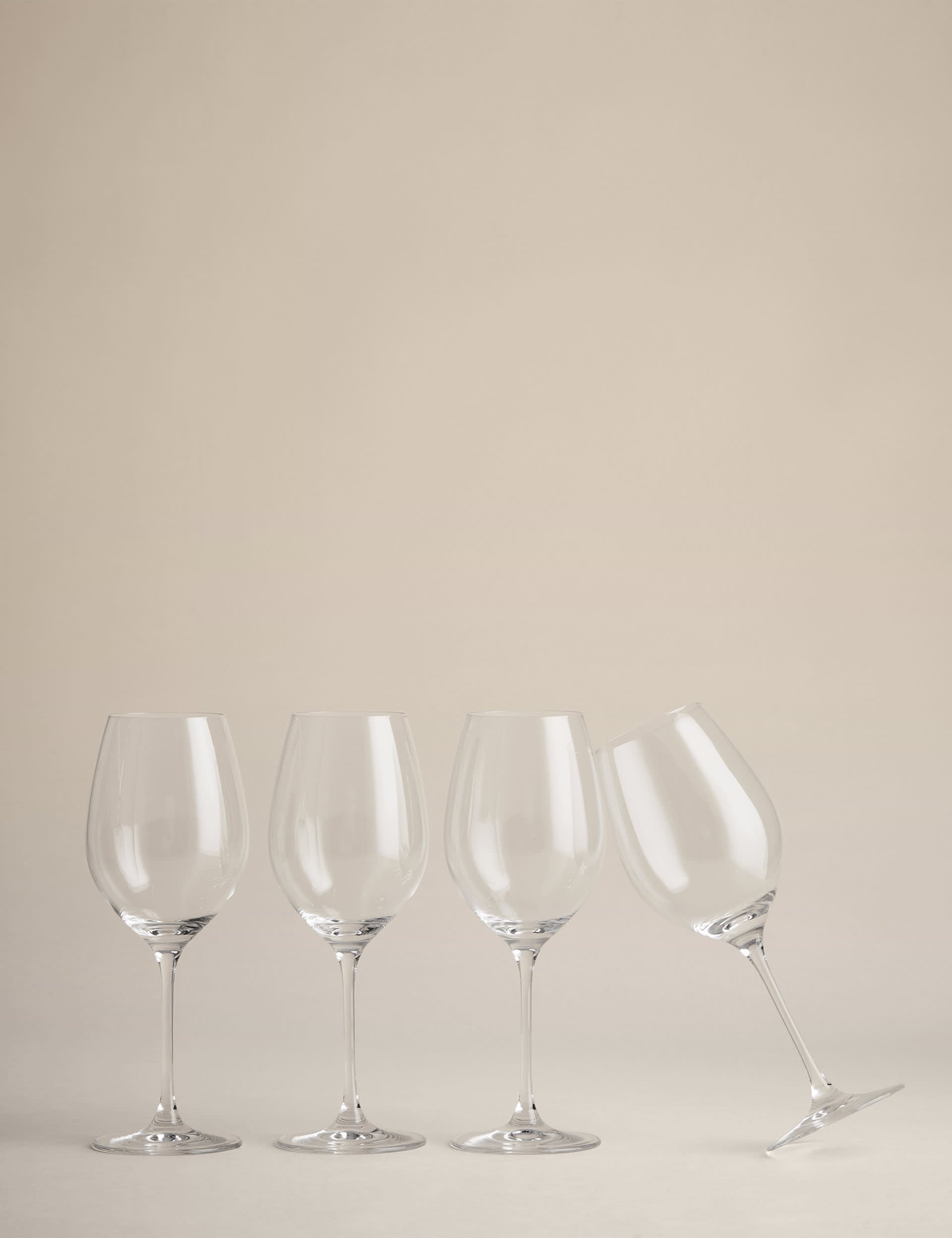 Maxim red wine glasses set of 4 (British brand)