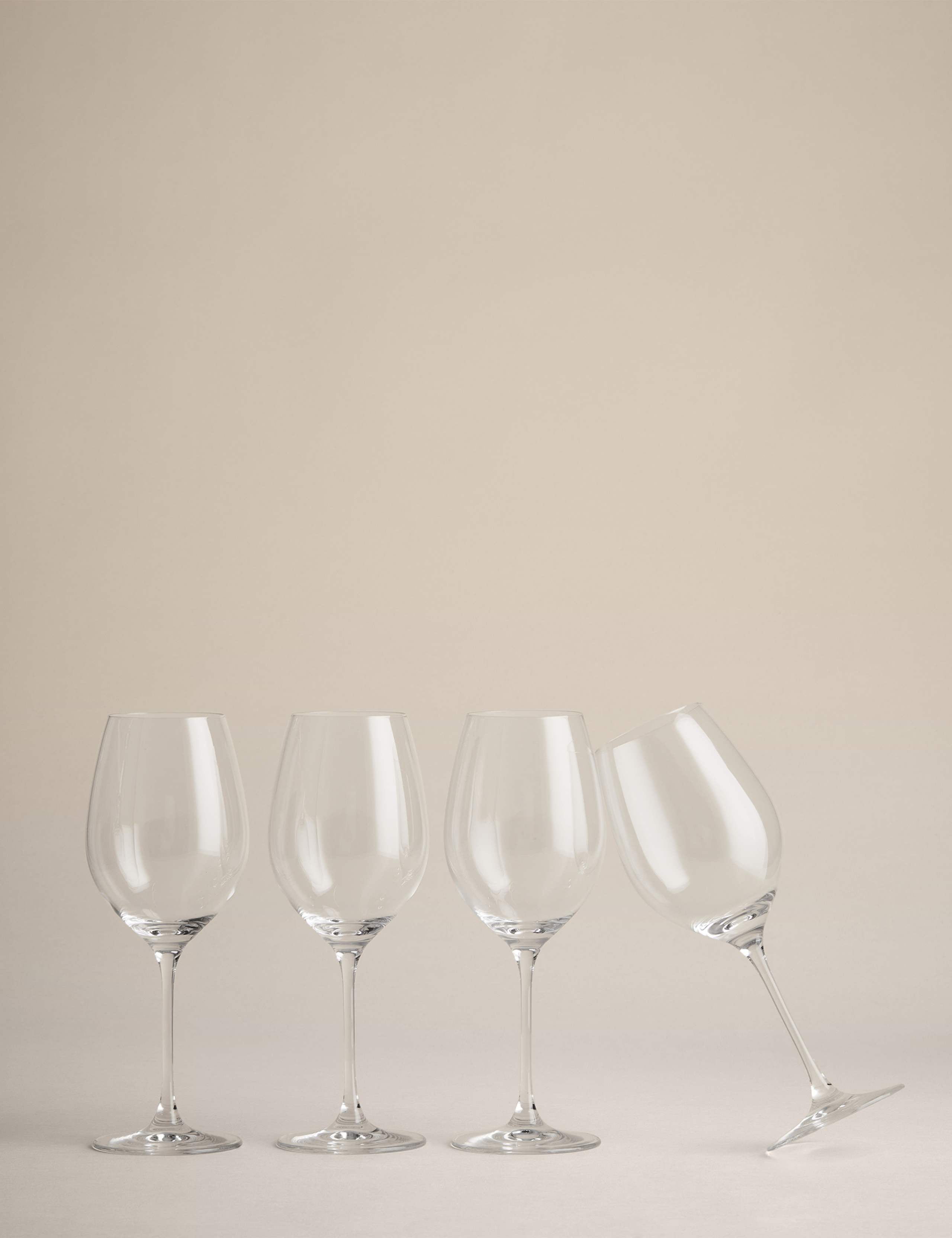 Maxim red wine glasses set of 4 (British brand)