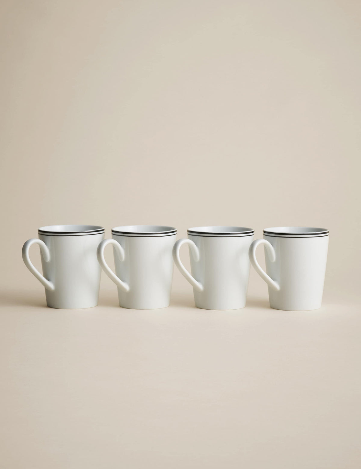 Set of 4 Maxim Rim Mugs