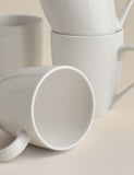 Set of 4 porcelain mugs (British brand)
