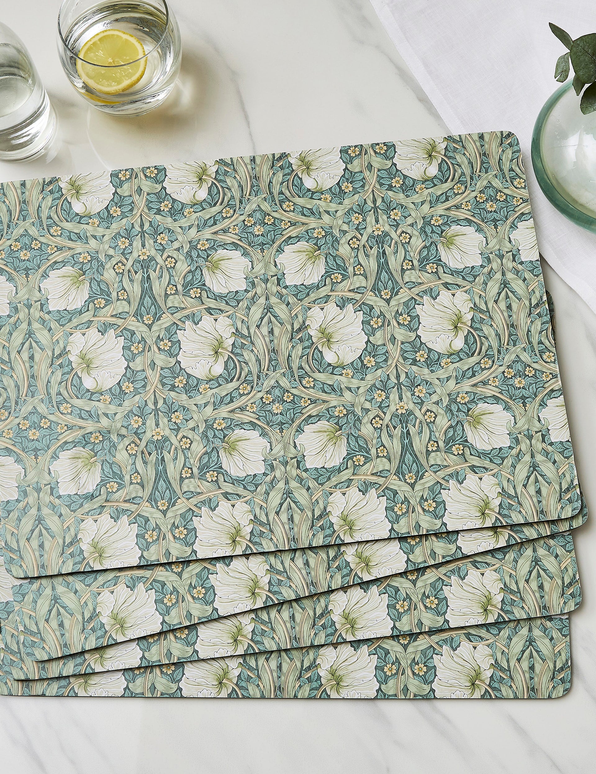 Set of 4 Rectangular Pimpernel Placemats
