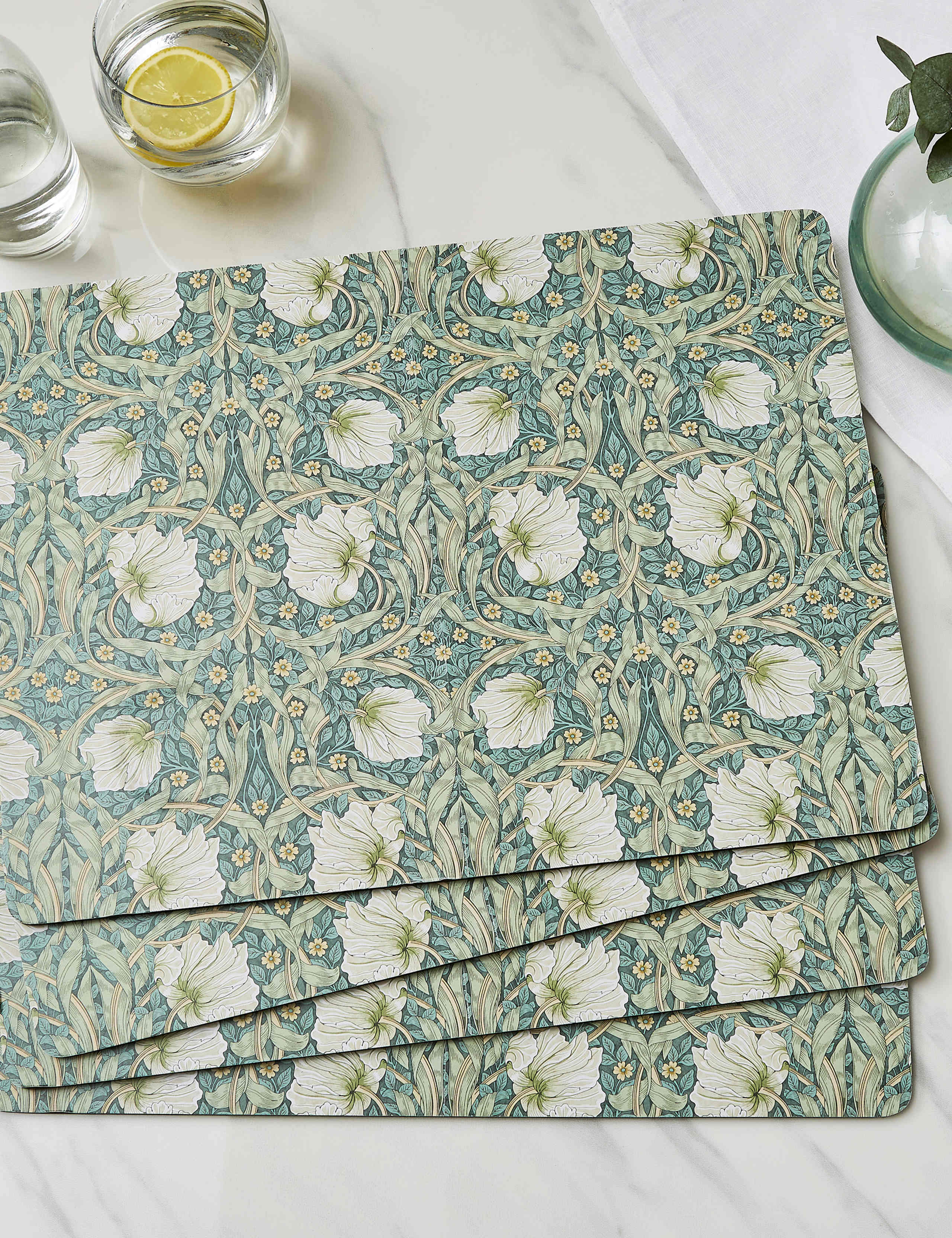 Set of 4 Rectangular Pimpernel Placemats
