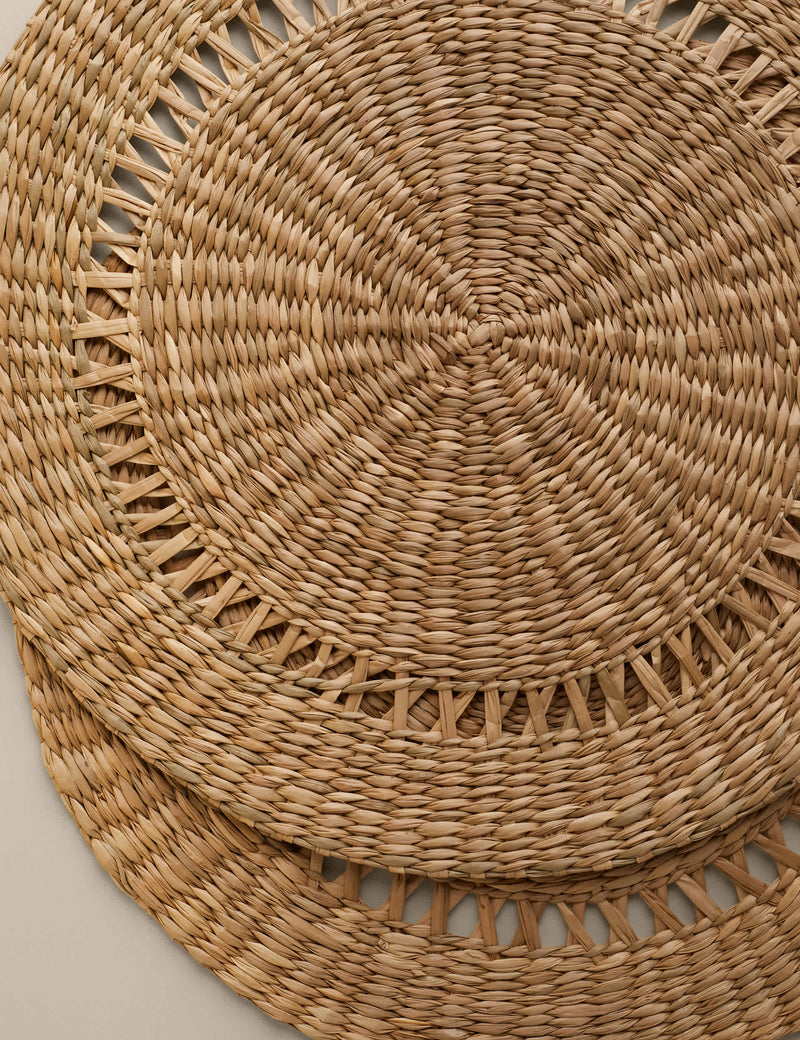 Seagrass placemats set of 4 (British brand)